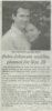 Newspaper Article about wedding for Matt and Mary Johanson