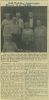 Newspaper Article - 69th Wedding Anniversary 1956