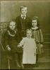 George and Mary Ann Williams' 4 children circa 1908